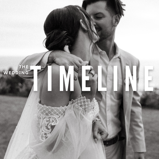 THE WEDDING TIMELINE FOR PHOTOGRAPHERS