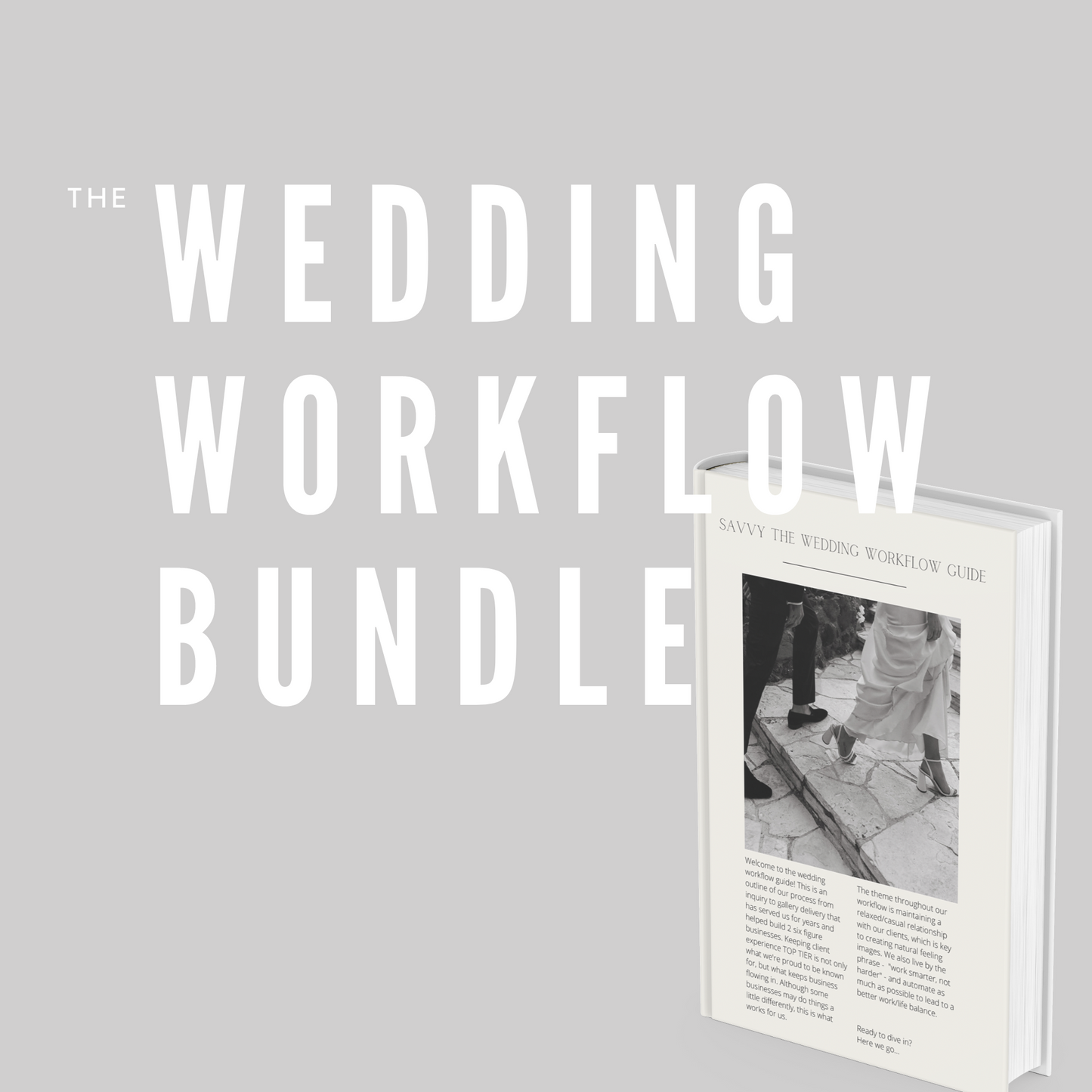 THE WEDDING WORKFLOW BUNDLE
