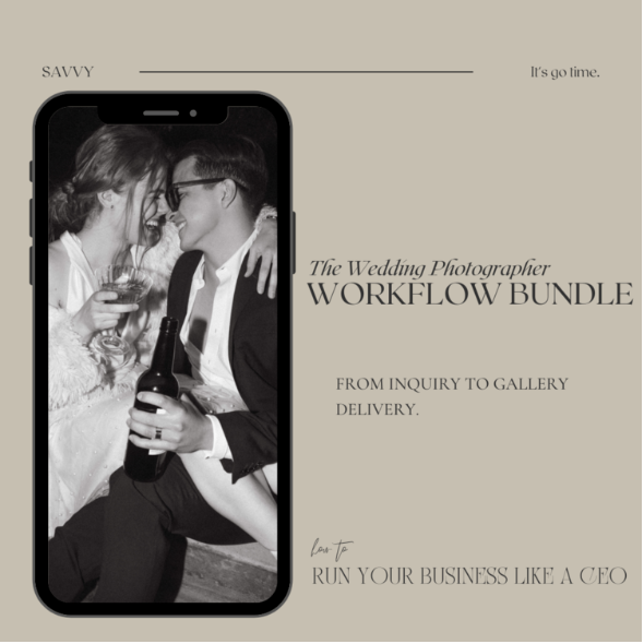 THE WEDDING WORKFLOW BUNDLE